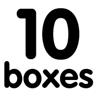 10 boxes