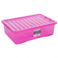 32 Litre Pink Box and Lid