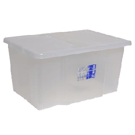 50 Litre Clear Storage Box