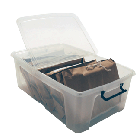 50 Litre Smart Storage Box with Folding Lid 