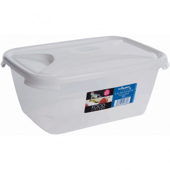 3.6 Litre Clear Food Storage Box | Clip on Lids