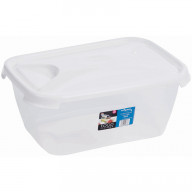 6 Litre Clear Plastic Food Grade Box | Food Grade Boxes